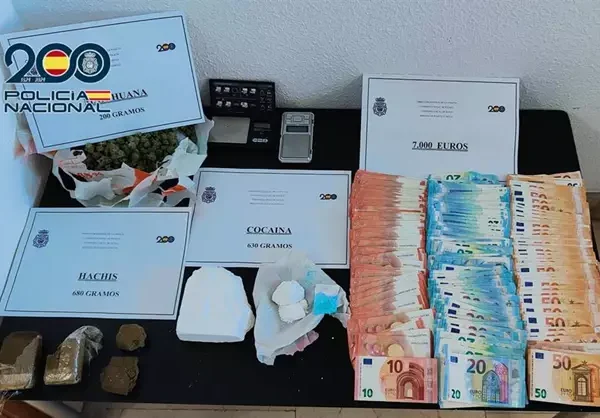 Detenidas cuatro personas por tráfico de drogas en Dénia