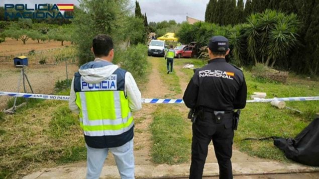 Aparece un torso calcinado de una persona a quien han descuartizado en Alicante